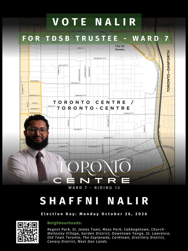 Toronto Centre neighbourhood map