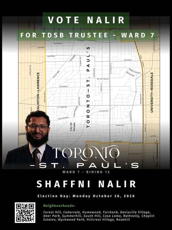 Toronto-St. Paul's neighbourhood map